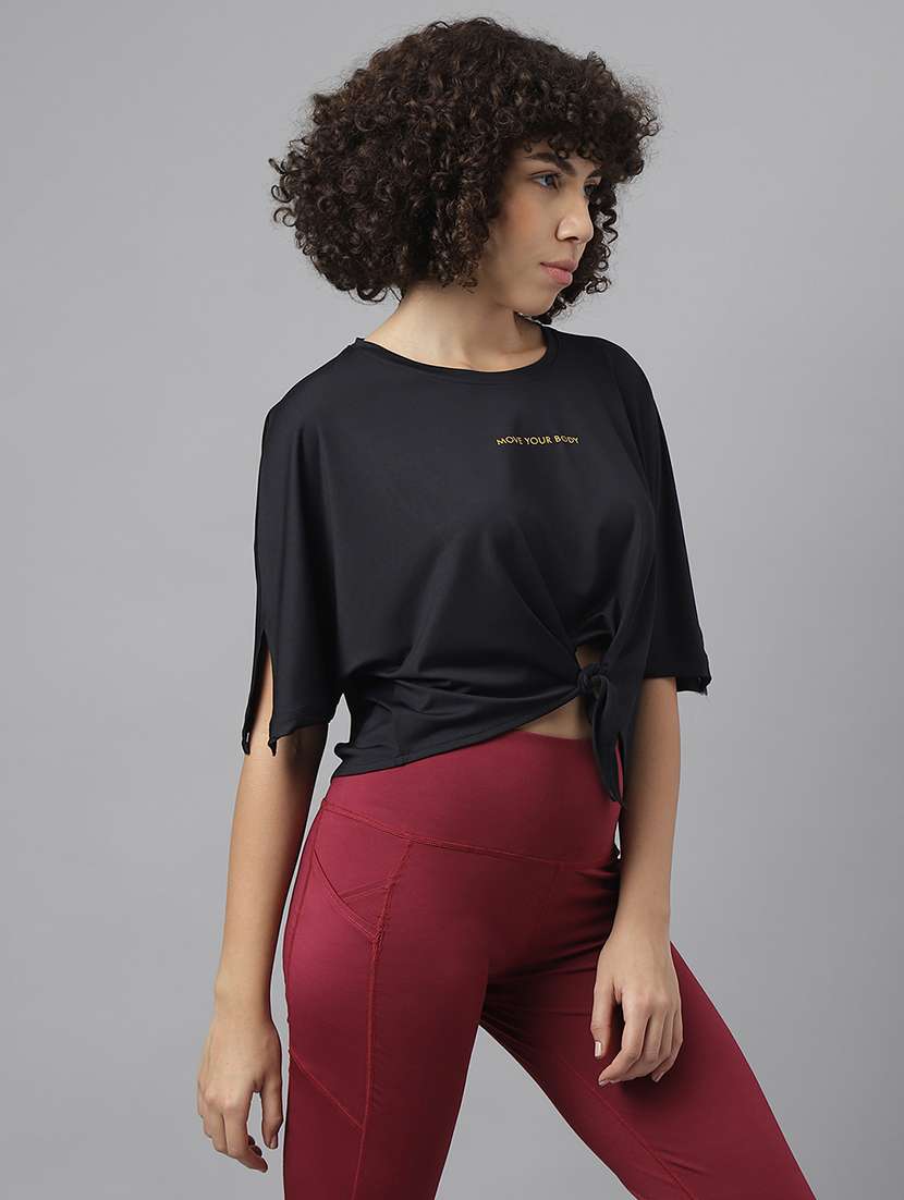 women printed dri-fit sports t-shirt - 21762711 -  Standard Image - 1