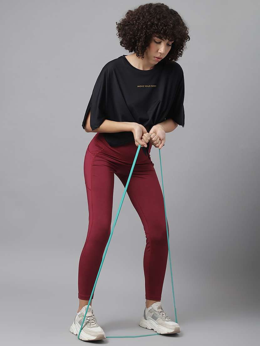 women printed dri-fit sports t-shirt - 21762711 -  Standard Image - 4