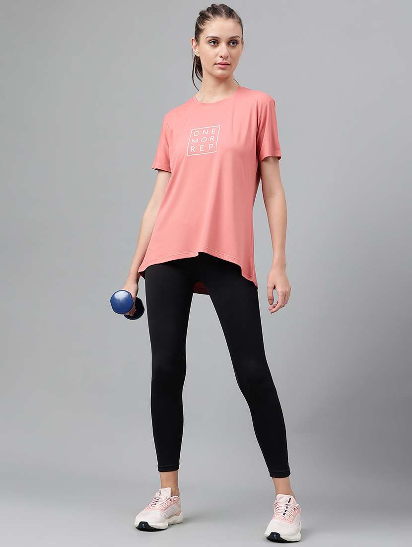 women printed dri-fit sports t-shirt - 21762729 -  Standard Image - 4