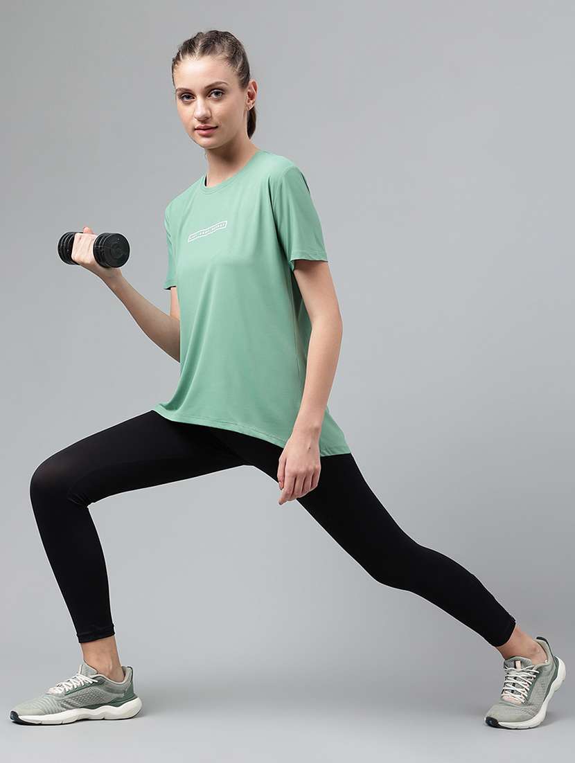 Women Printed Dri-fit Sports T-shirt - 21762735 -  Standard Image - 4