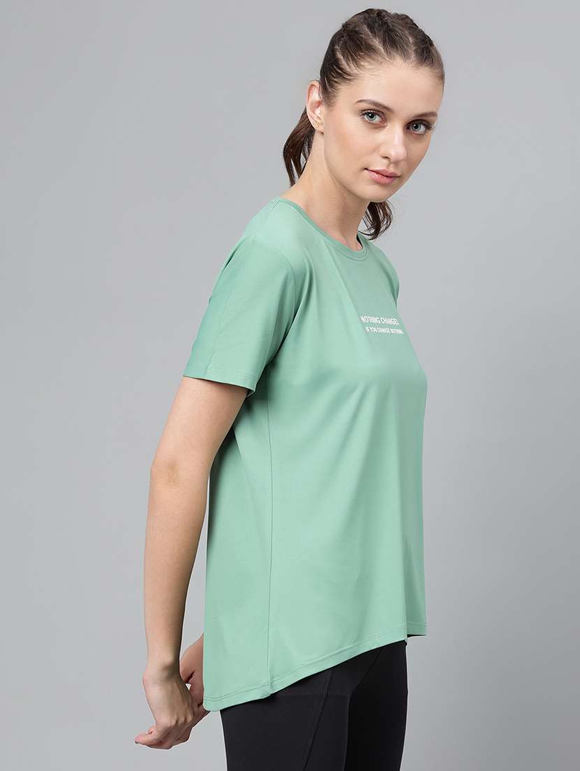 women printed dri-fit sports t-shirt - 21762737 -  Standard Image - 1