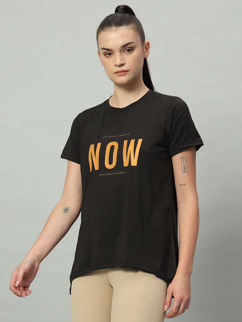 women printed dri-fit sports t-shirt - 21762743 -  Standard Image - 1