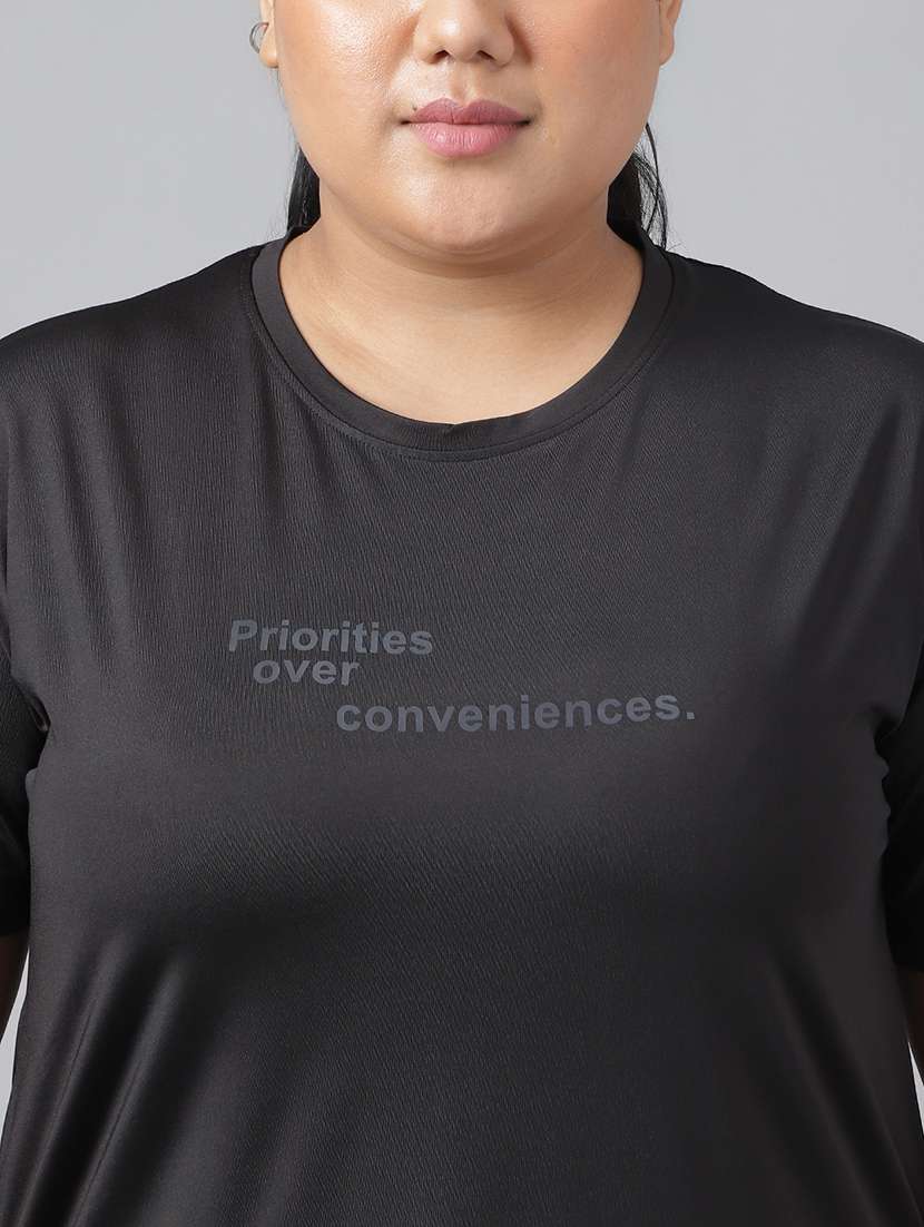 women plus size printed dri-fit sports t-shirt - 21762763 -  Standard Image - 4