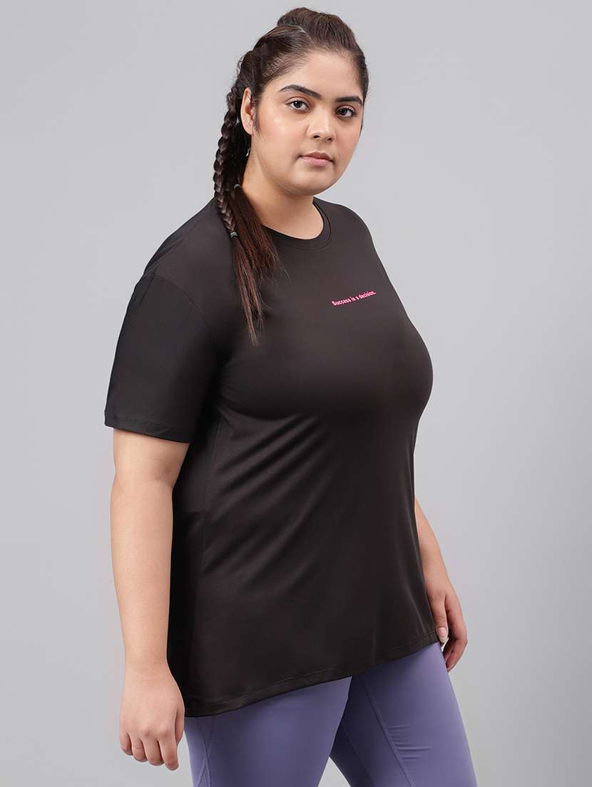 women plus size printed dri-fit sports t-shirt - 21762764 -  Standard Image - 1
