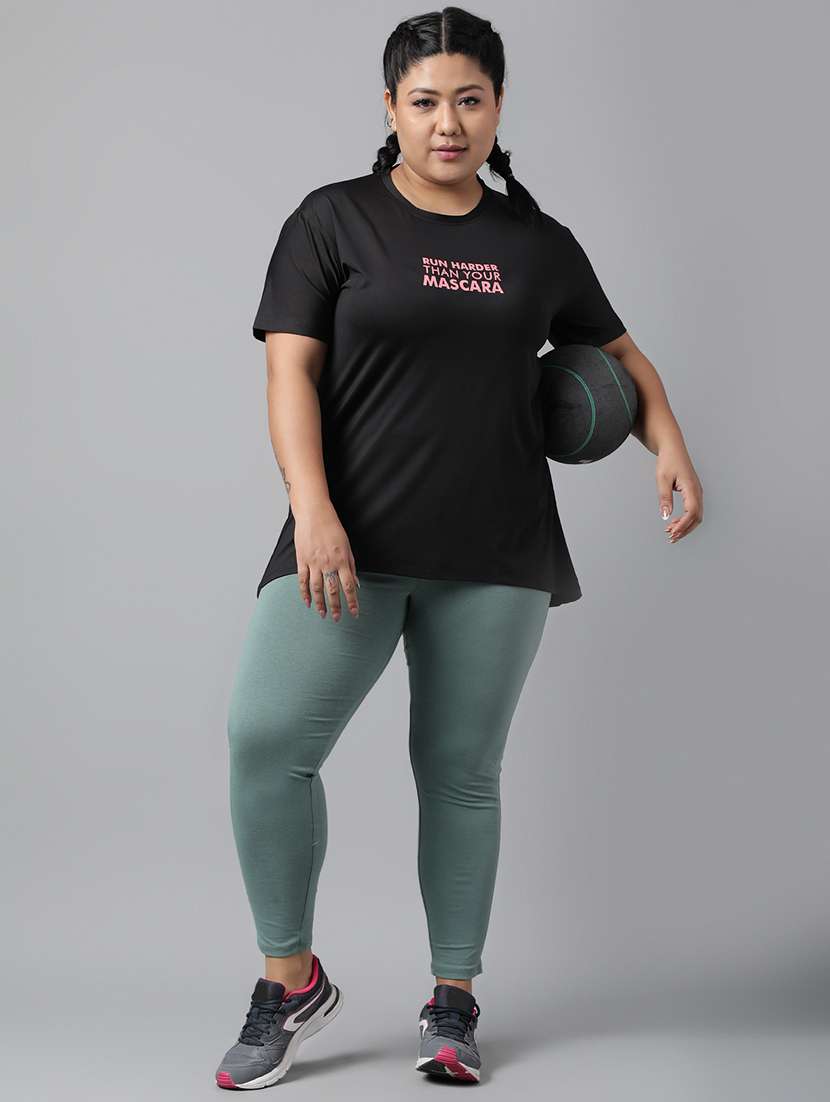 women plus size printed dri-fit sports t-shirt - 21762782 -  Standard Image - 4