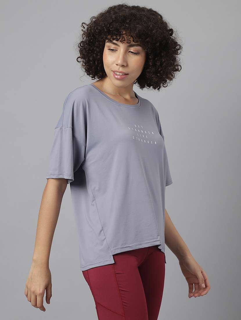 women printed dri-fit sports t-shirt - 21762793 -  Standard Image - 1