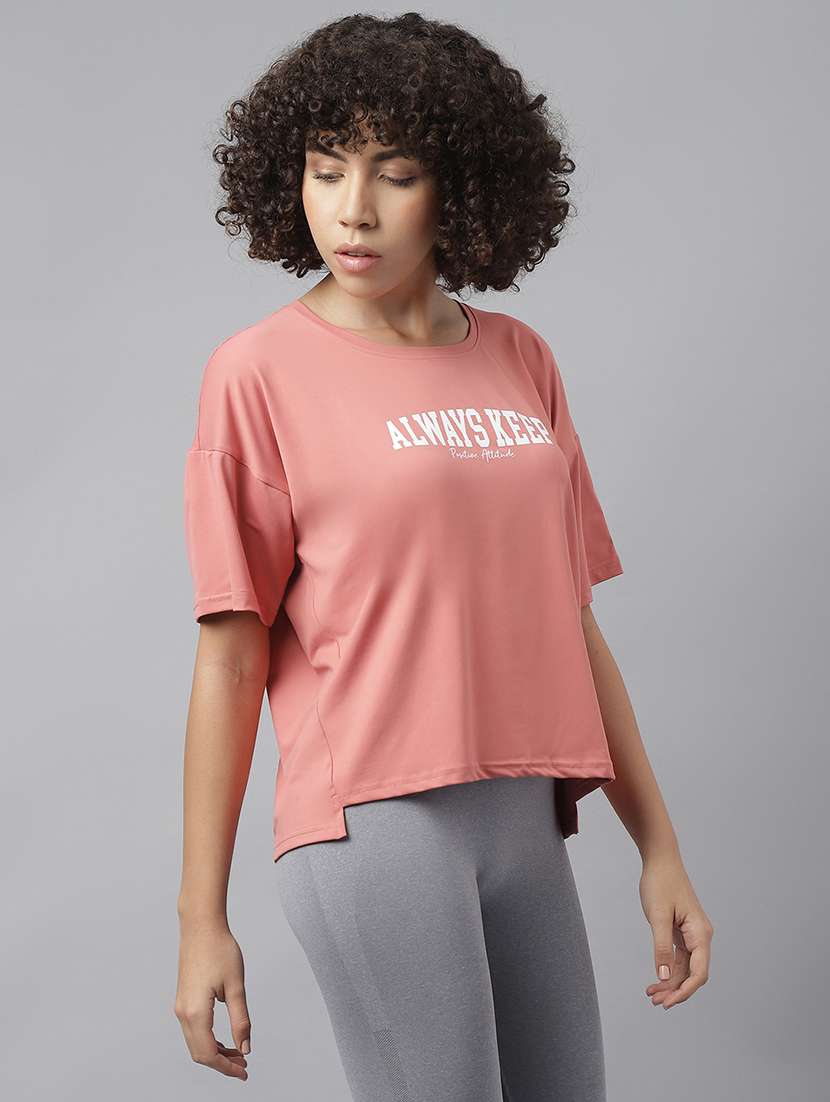 women printed dri-fit sports t-shirt - 21762794 -  Standard Image - 1