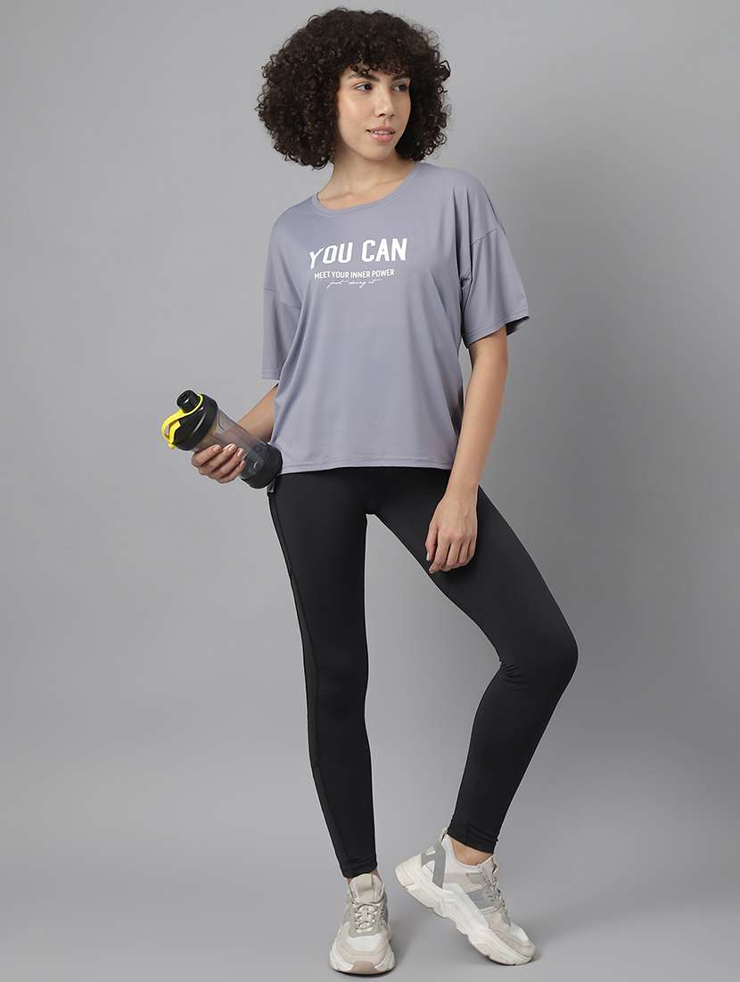 women printed dri-fit sports t-shirt - 21762795 -  Standard Image - 4