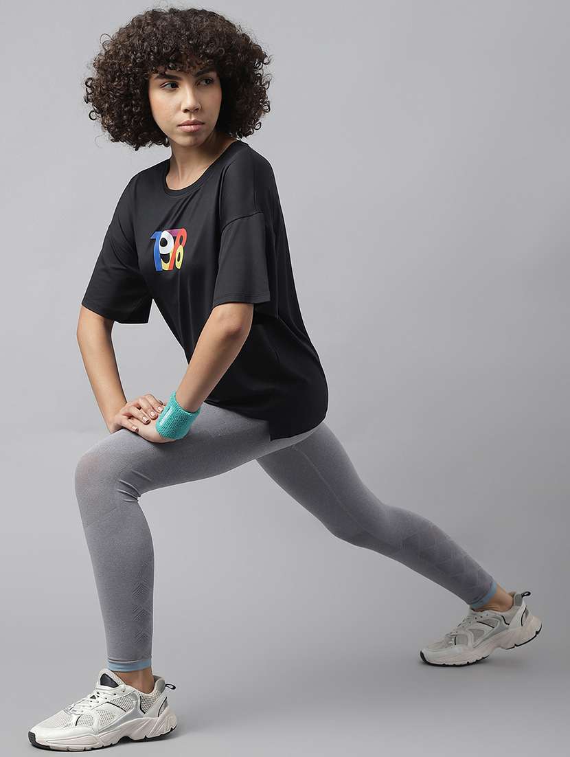 women printed dri-fit sports t-shirt - 21762796 -  Standard Image - 4