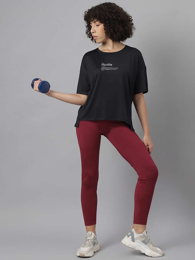 women printed dri-fit sports t-shirt - 21762797 -  Standard Image - 4