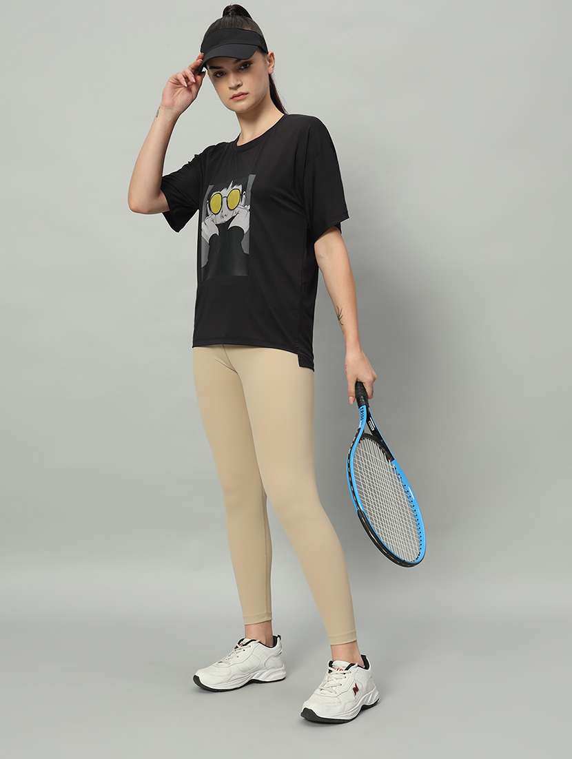 women printed dri-fit sports t-shirt - 21762806 -  Standard Image - 4