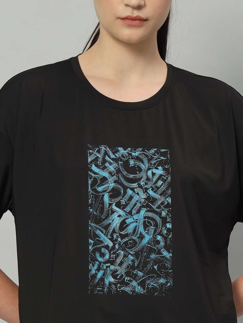 Women Printed Dri-fit Sports T-shirt - 21762814 -  Standard Image - 6