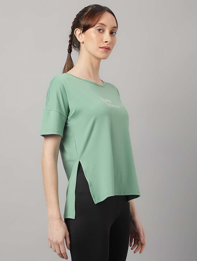 women printed dri-fit sports t-shirt - 21762846 -  Standard Image - 1