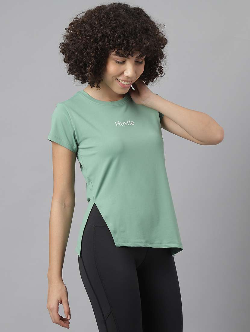 women printed dri-fit sports t-shirt - 21762851 -  Standard Image - 1