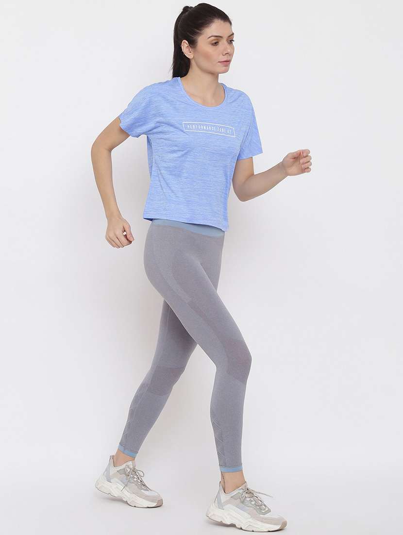 women printed short sleeves sports t-shirt - 21762879 -  Standard Image - 4