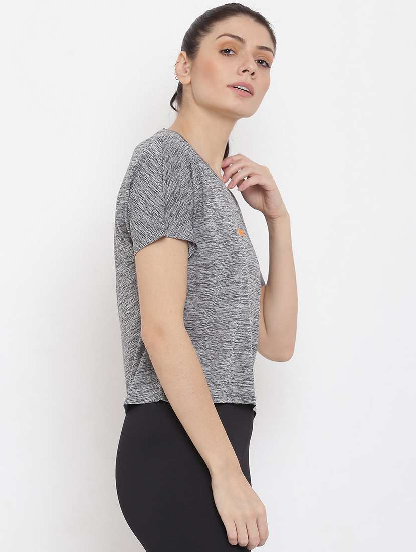 women printed short sleeves sports t-shirt - 21762883 -  Standard Image - 1