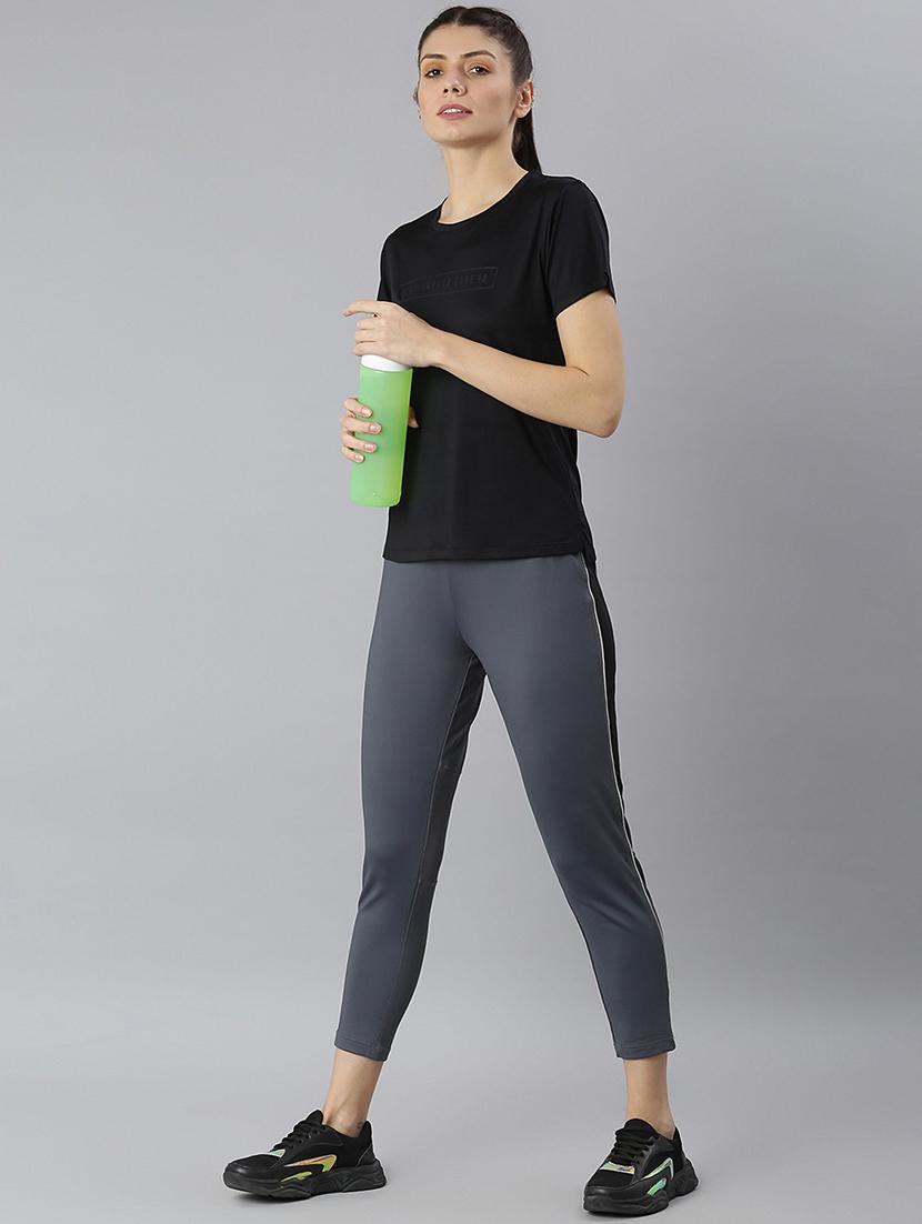 women printed round neck dri-fit sports t-shirt - 21762891 - Standard Image - 4