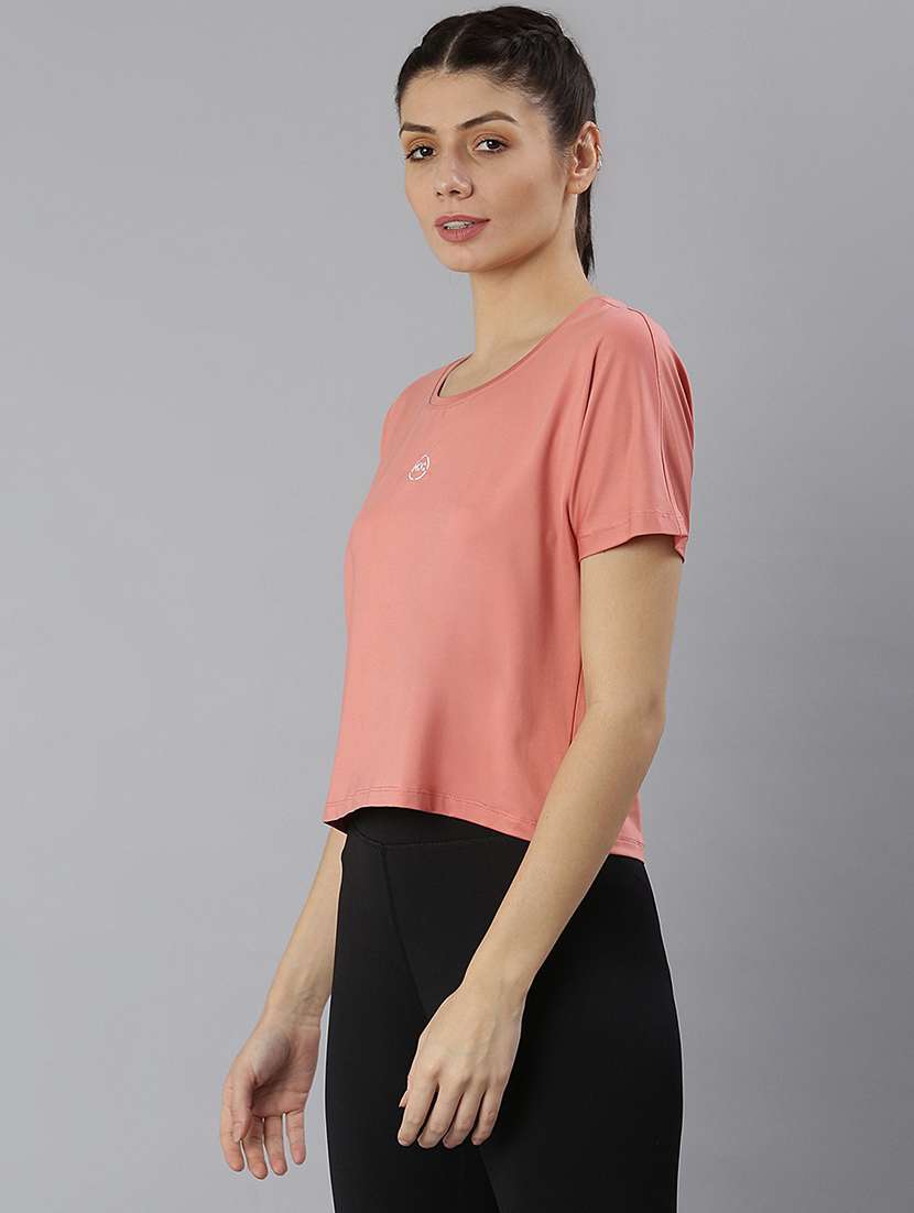 women printed short sleeves sports t-shirt - 21762903 -  Standard Image - 1