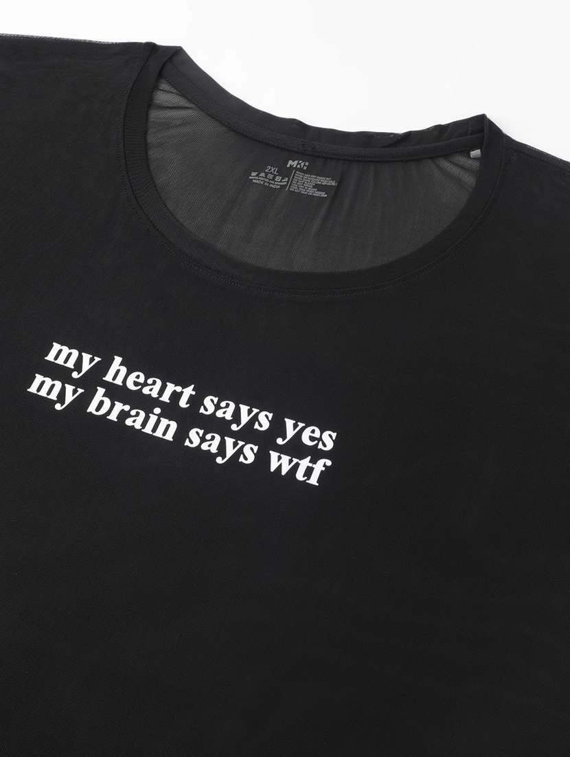 women typography printed plus size dri-fit t-shirt - 21762932 - Standard Image - 6