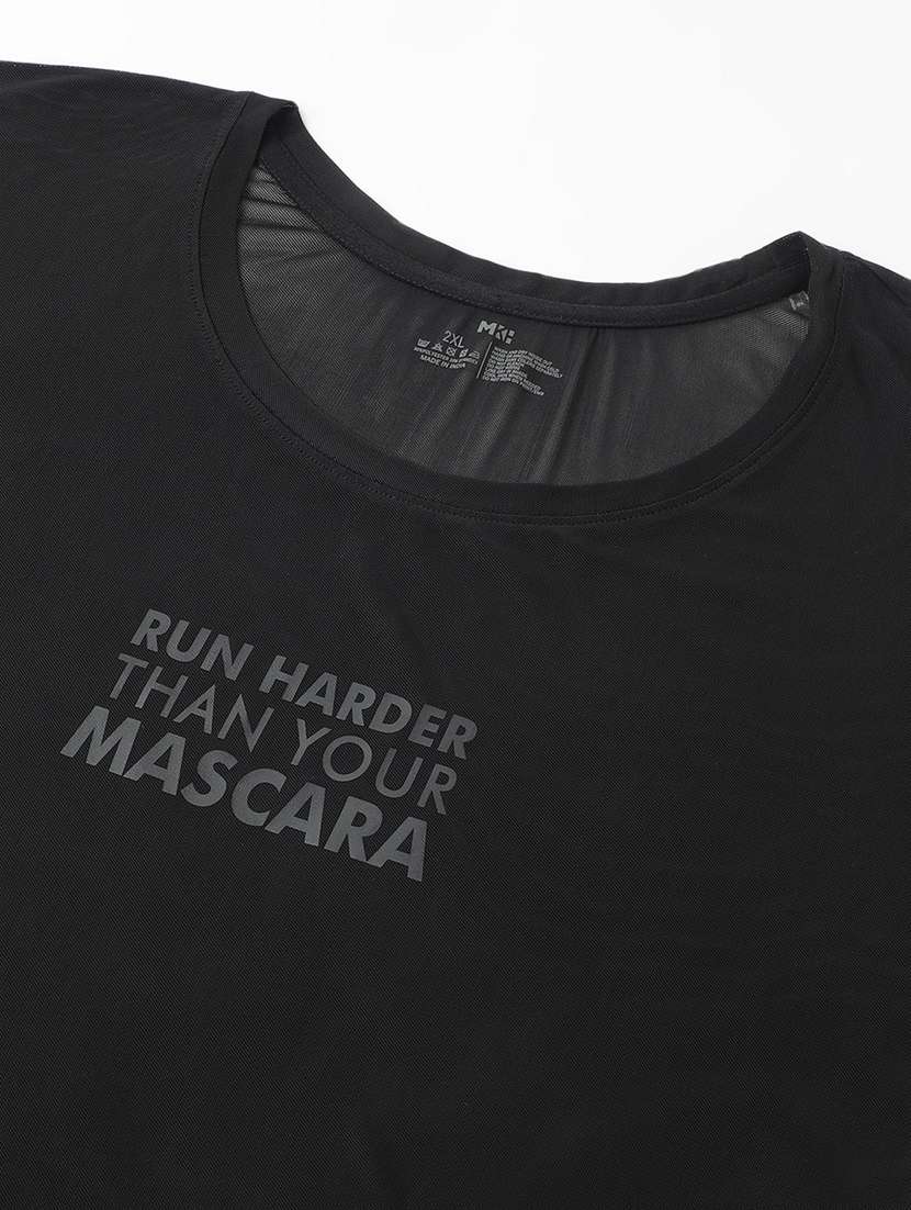 women typography printed plus size dri-fit t-shirt - 21762938 - Standard Image - 6