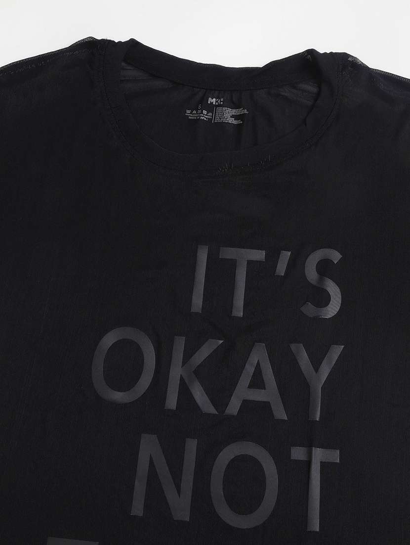 women typography printed relaxed fit dri-fit t-shirt - 21762945 -  Standard Image - 6