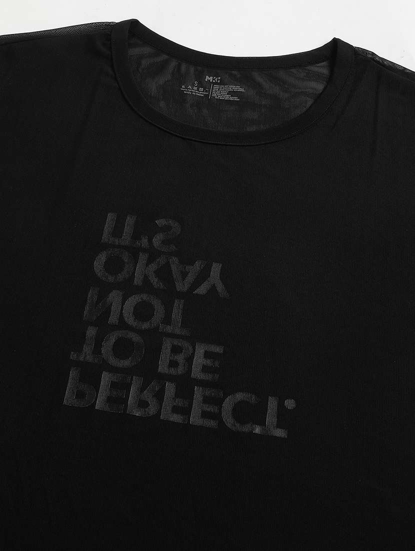 women typography printed relaxed fit dri-fit t-shirt - 21762947 -  Standard Image - 6