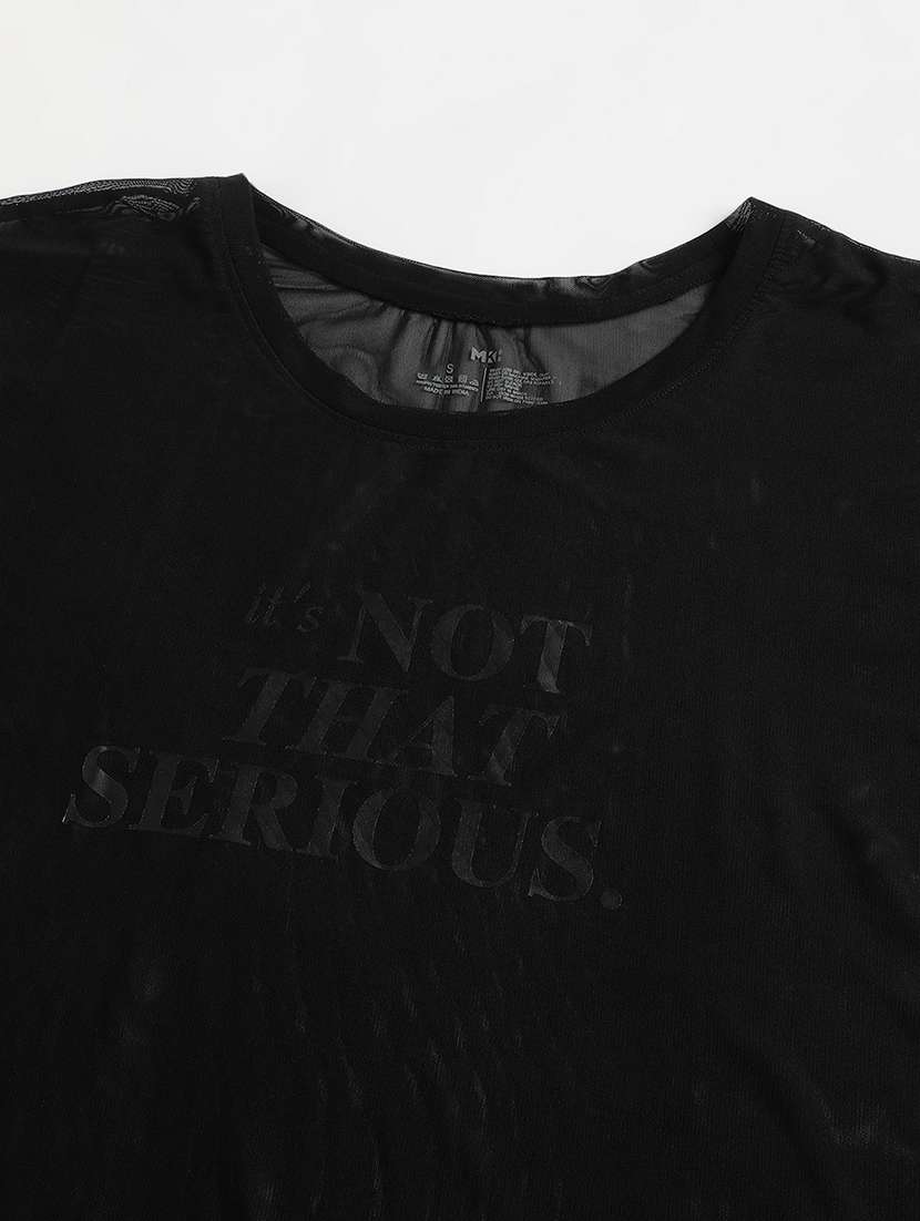 women typography printed relaxed fit dri-fit t-shirt - 21762961 -  Standard Image - 6