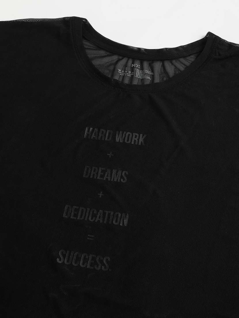 women typography printed relaxed fit dri-fit t-shirt - 21762963 -  Standard Image - 6