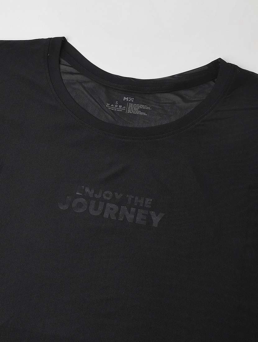 women typography printed relaxed fit dri-fit t-shirt - 21762970 -  Standard Image - 6