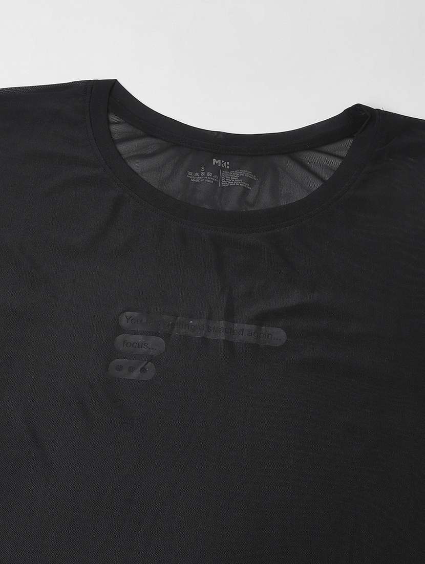 women printed round neck dri fit t-shirt - 21762976 -  Standard Image - 6