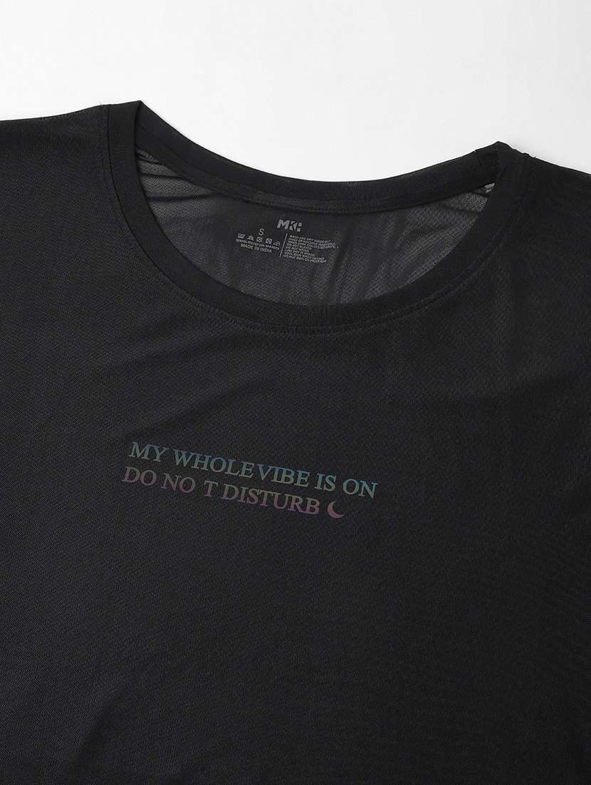 women printed round neck dri fit t-shirt - 21762977 -  Standard Image - 6