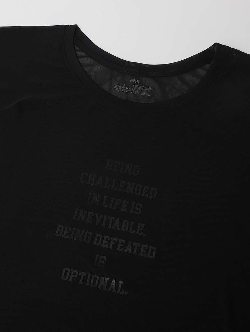 women printed round neck dri fit t-shirt - 21762983 -  Standard Image - 6