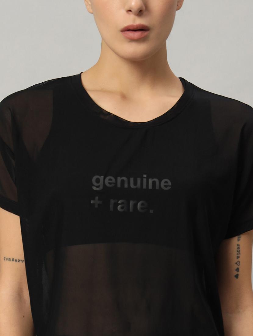 women typography printed relaxed fit dri-fit t-shirt - 21763017 - Standard Image - 6