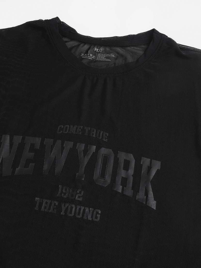 women typography printed round neck dri-fit t-shirt - 21763038 -  Standard Image - 6