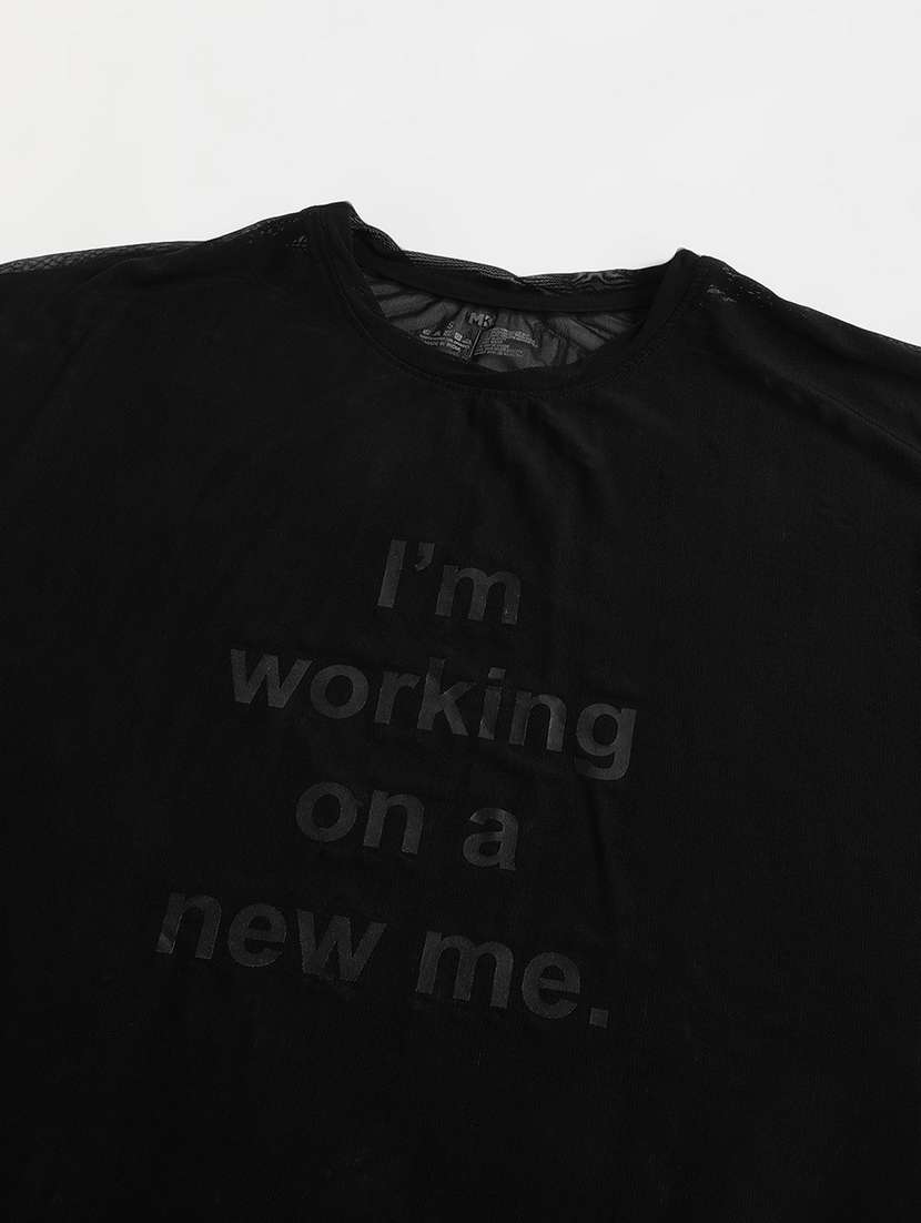 women typography printed relaxed fit dri-fit t-shirt - 21763045 -  Standard Image - 6