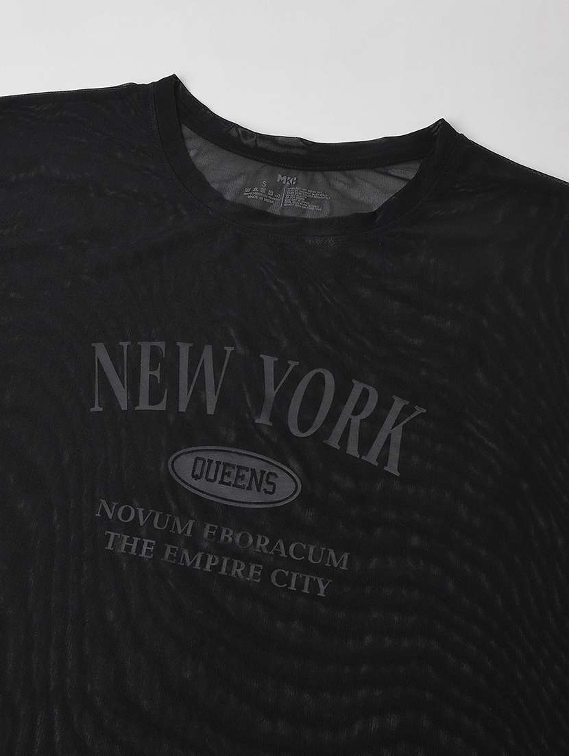 women typography printed relaxed fit dri-fit t-shirt - 21763050 -  Standard Image - 6