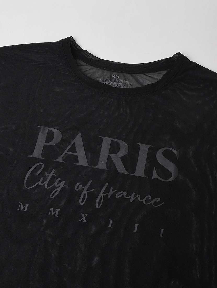 women typography printed relaxed fit dri-fit t-shirt - 21763055 -  Standard Image - 6