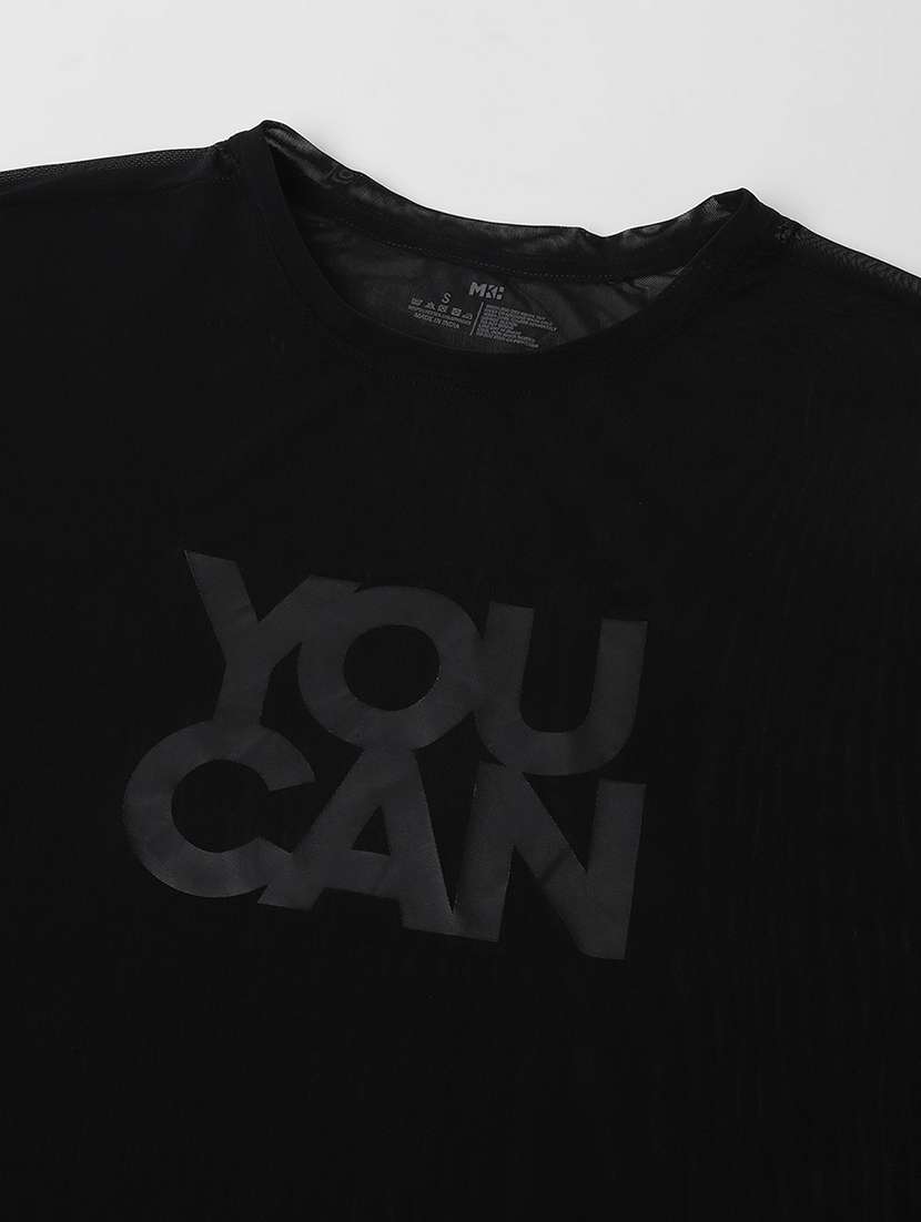 women typography printed relaxed fit dri-fit t-shirt - 21763105 - Standard Image - 6