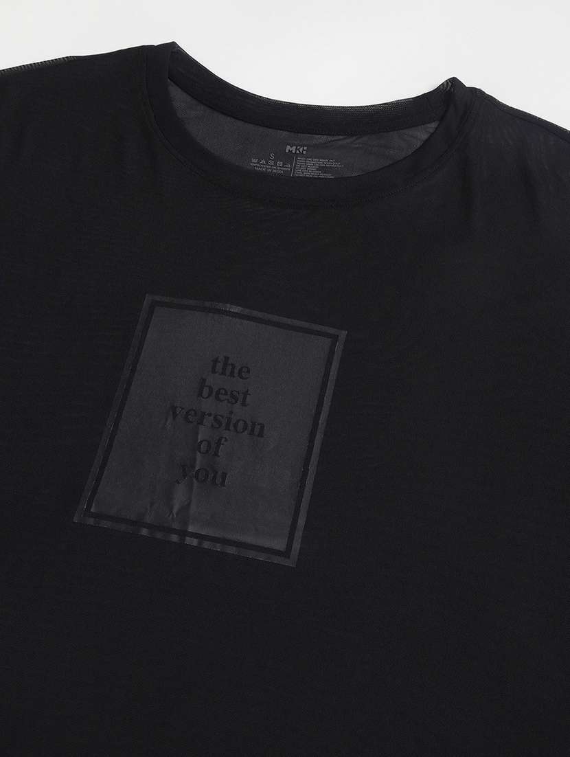 women typography printed relaxed fit dri-fit t-shirt - 21763146 -  Standard Image - 6