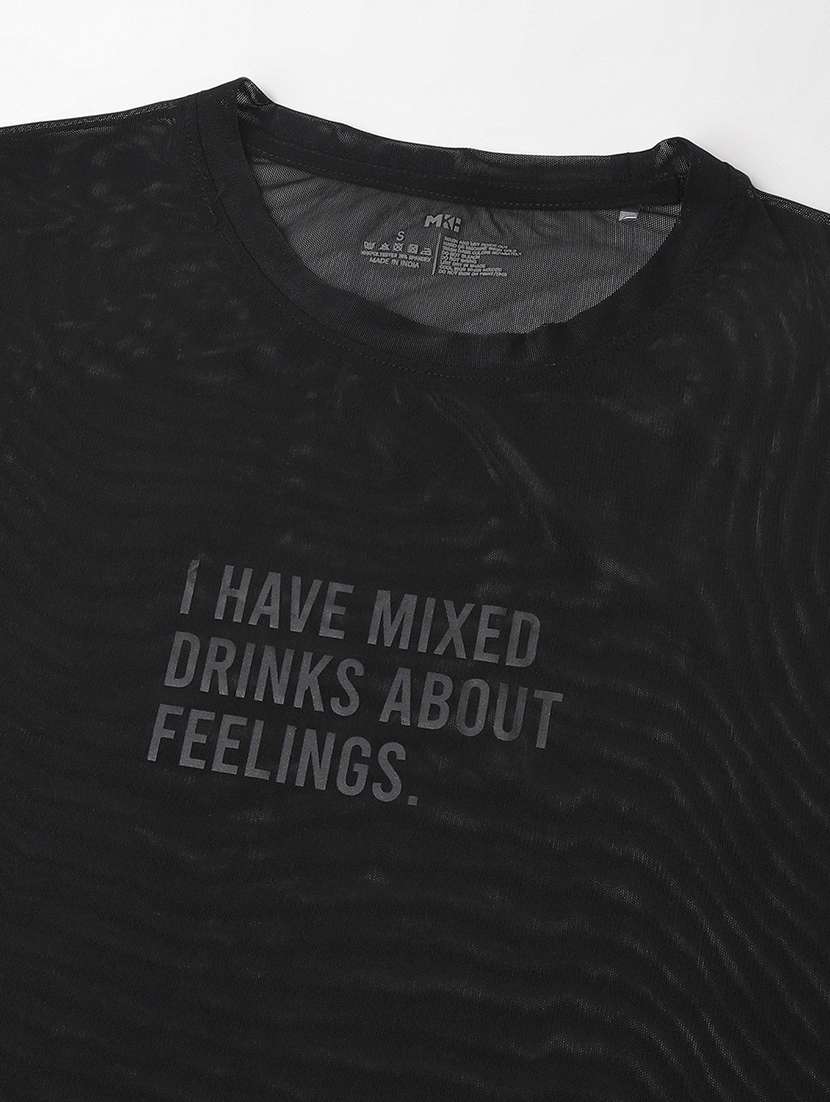 women typography printed relaxed fit dri-fit t-shirt - 21763186 -  Standard Image - 6