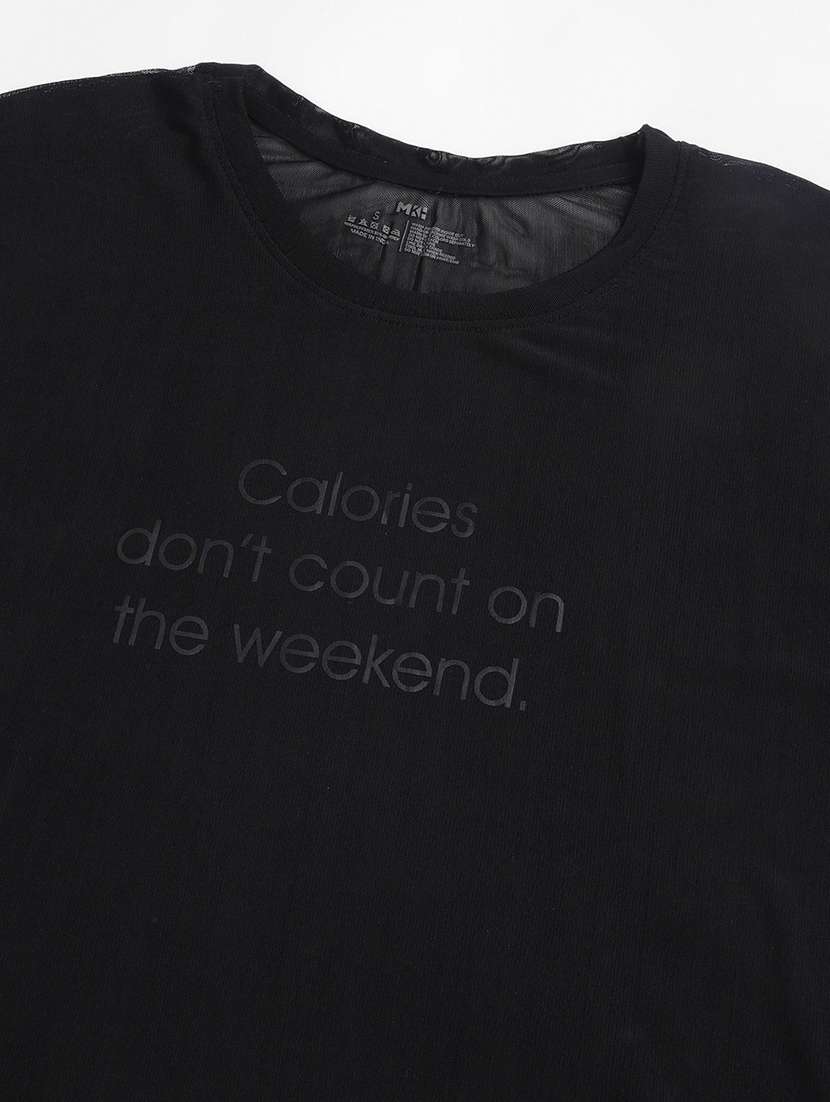 women typography printed relaxed fit dri-fit t-shirt - 21763239 -  Standard Image - 6