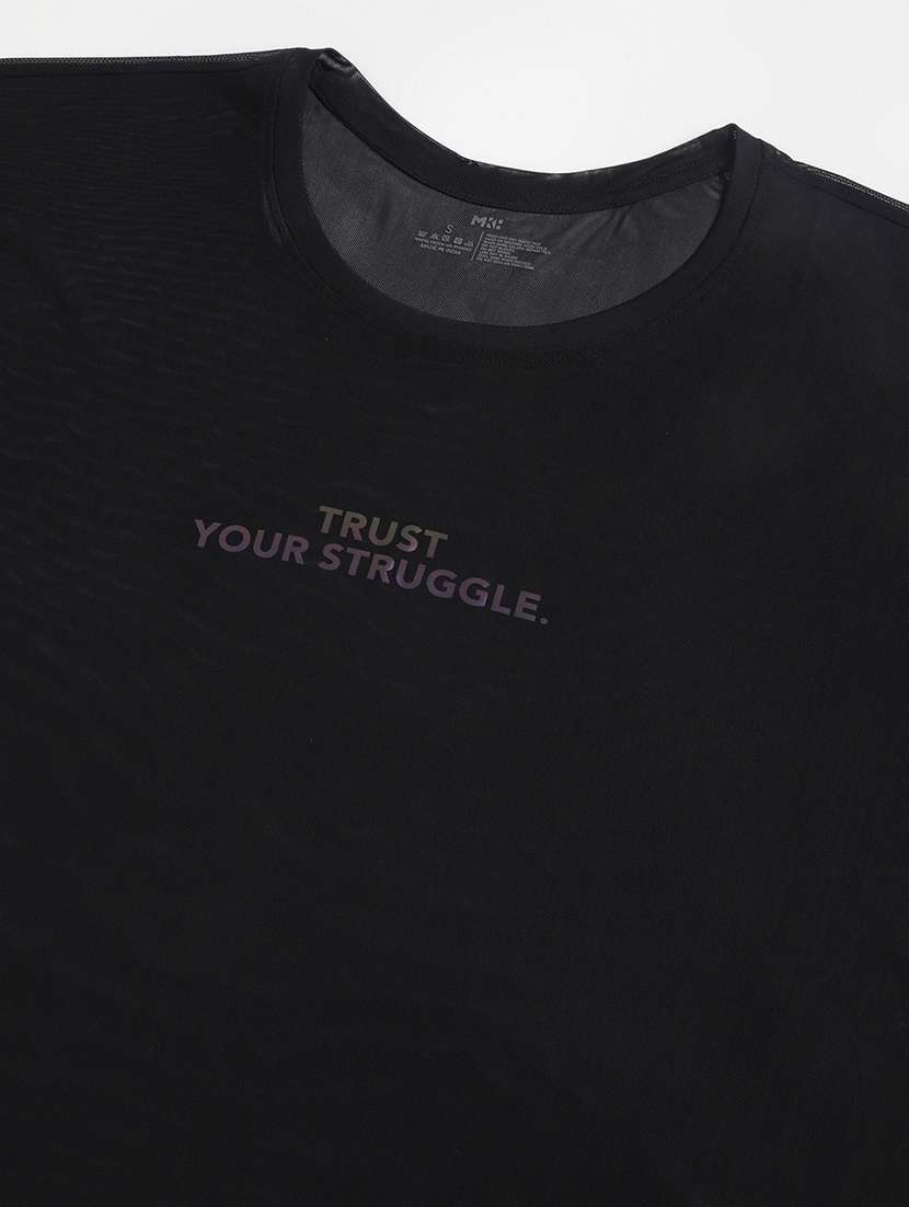 women typography printed relaxed fit dri-fit t-shirt - 21763249 -  Standard Image - 6