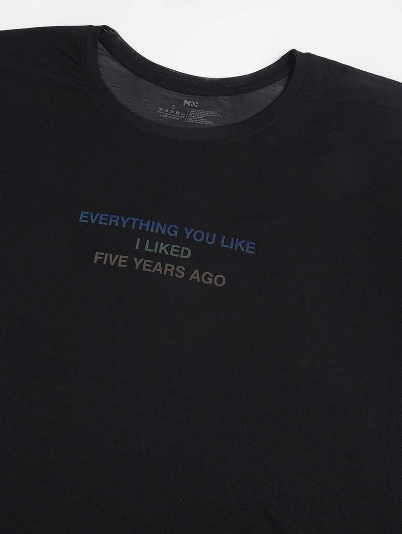 women typography printed relaxed fit dri-fit t-shirt - 21763256 -  Standard Image - 6