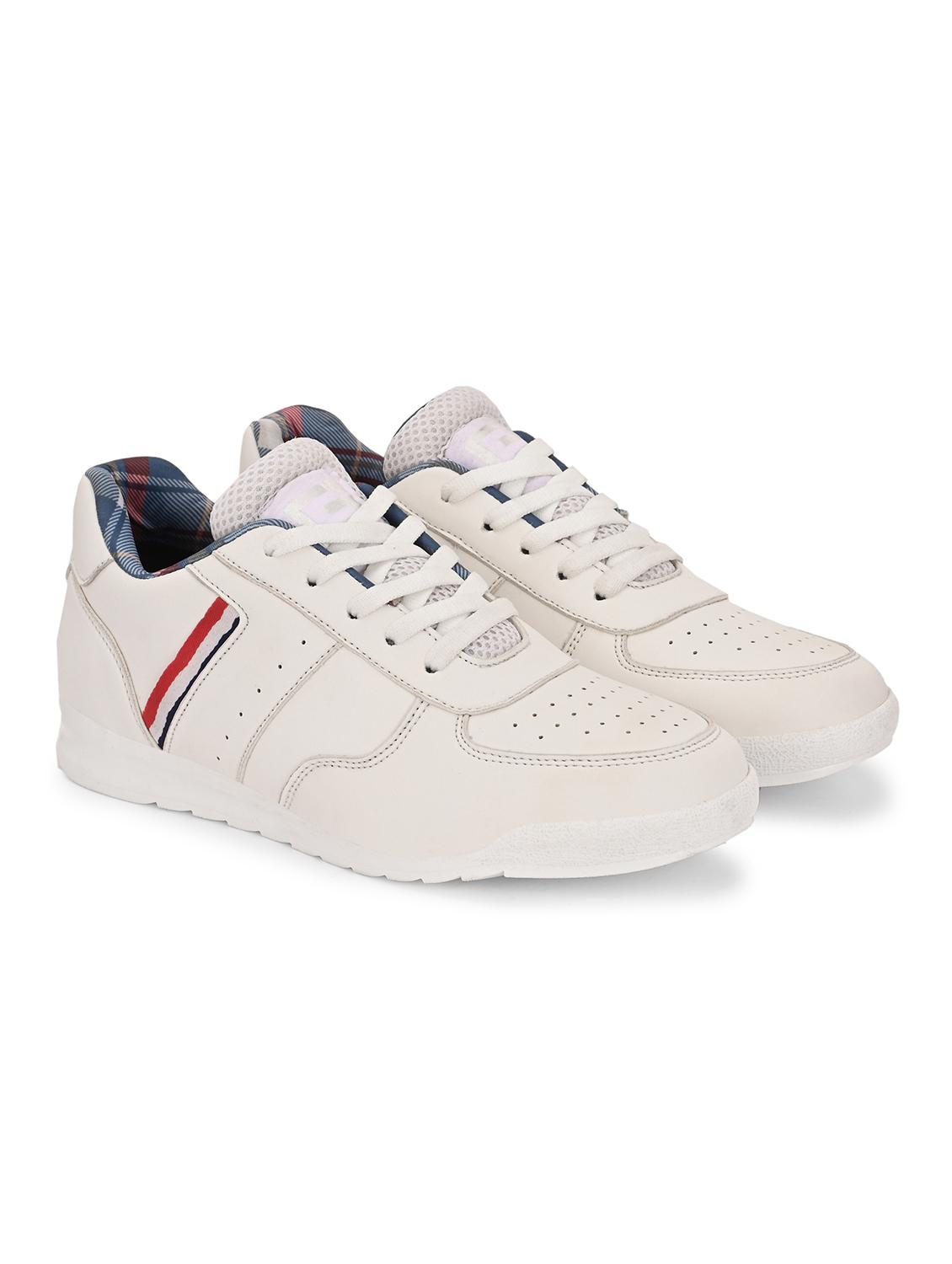 men white lace up sneaker - 21763308 - Standard Image - 1