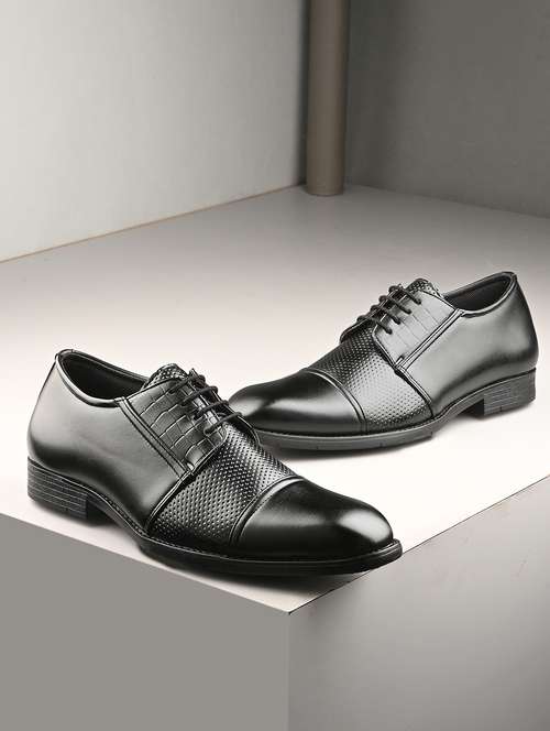 men black lace-up derby - 21763312 -  Standard Image - 0