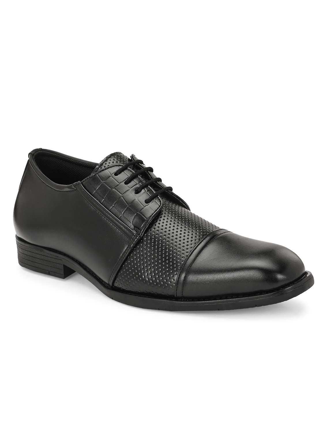 men black lace-up derby - 21763312 -  Standard Image - 1