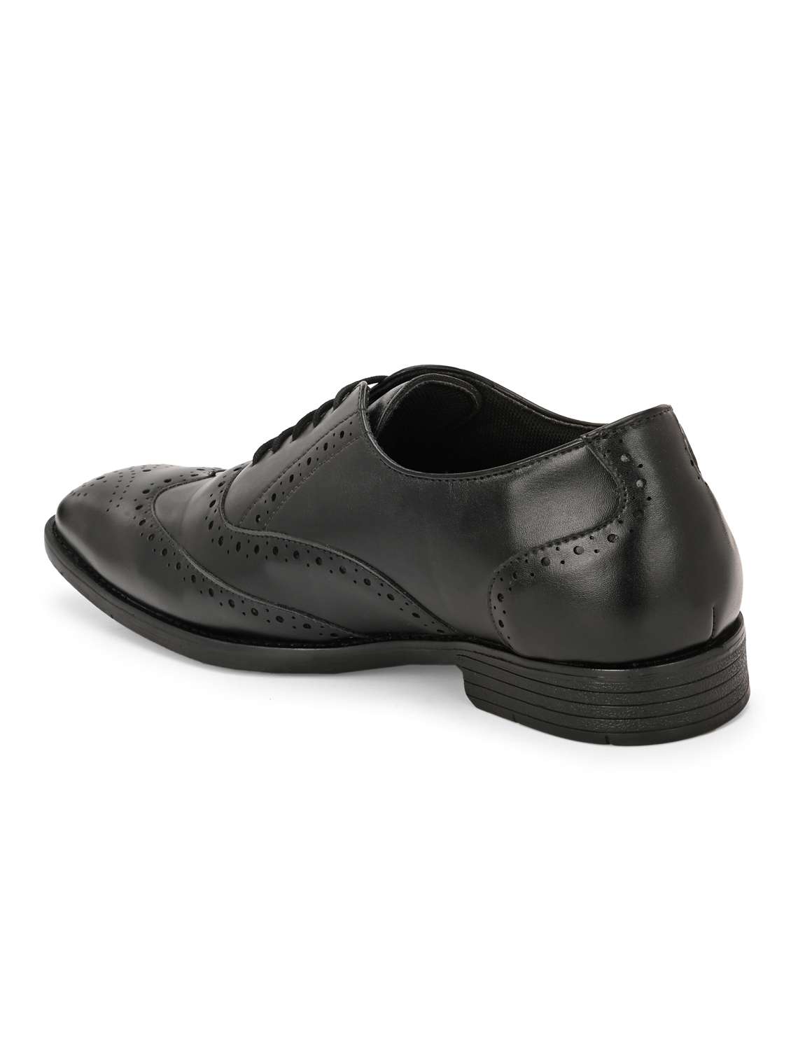 men black lace-up brouge - 21763321 -  Standard Image - 4