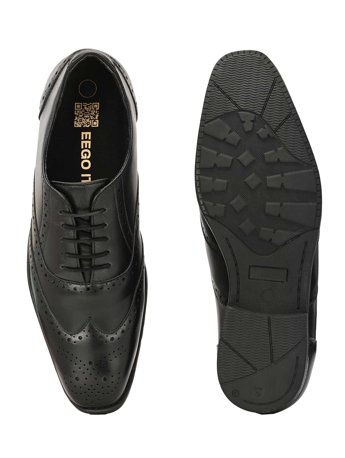 men black lace-up brouge - 21763321 -  Standard Image - 6