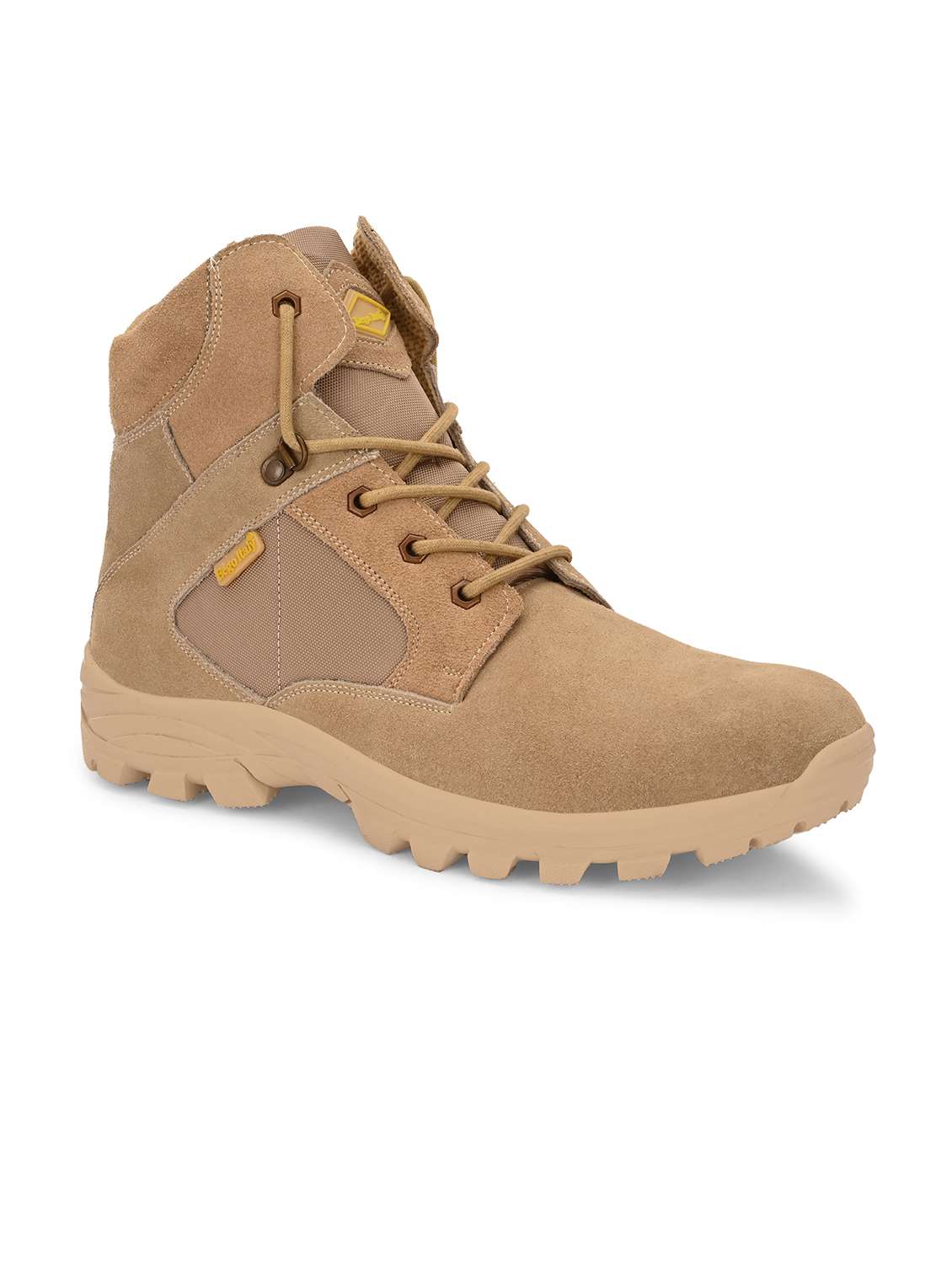 men beige hiking boot - 21763328 -  Standard Image - 1