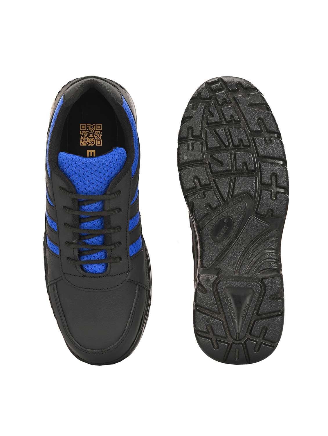 men black lace up casual shoes - 21763331 -  Standard Image - 4